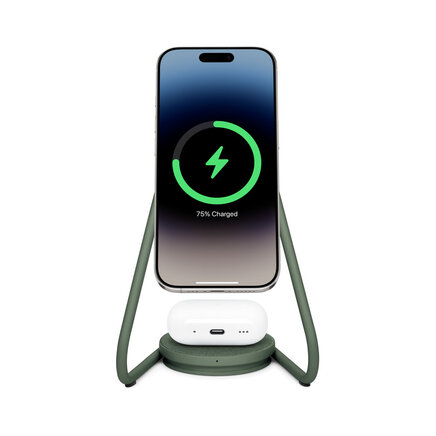 Зарядное устройство Courant 2-в-1 MagSafe для Apple green
