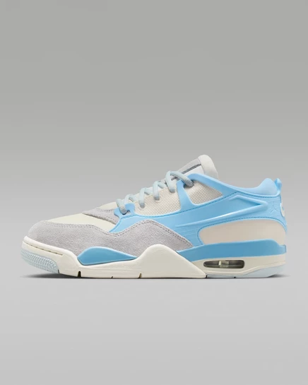 Кроссовки женские Air Jordan 4 RM psychic blue/pale ivory/aura