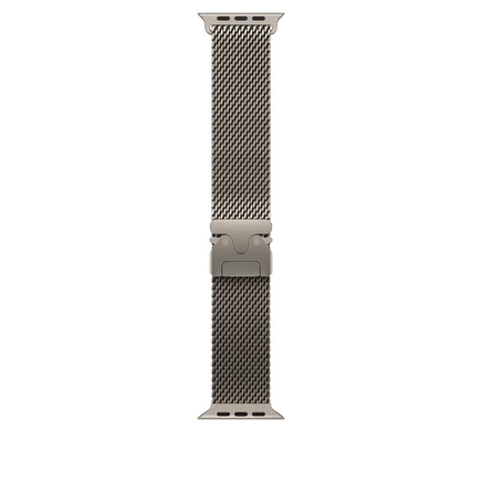 Браслет для часов Apple Titanium Milanese Loop