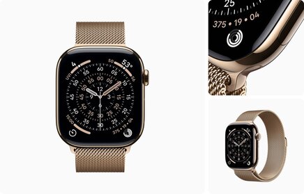 Наручные часы Apple Watch Series 11 gold
