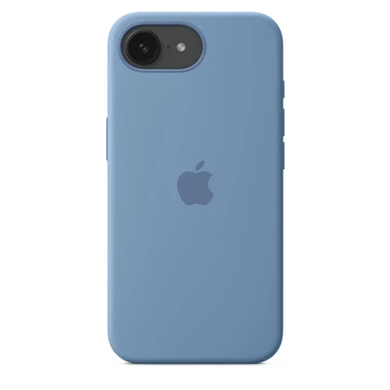 Силиконовый чехол для Apple iPhone 16e winter blue