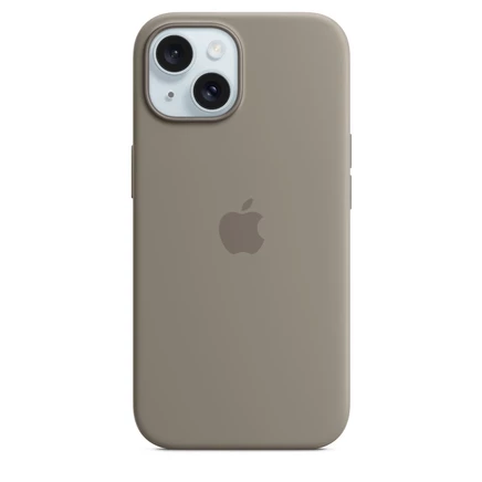 Силиконовый чехол Apple iPhone 15 с MagSafe