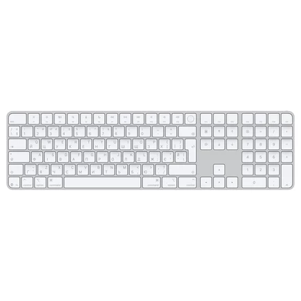 Клавиатура Magic Keyboard с Touch ID и цифровой клавиатурой для моделей Mac с силиконом Apple (USB-C)