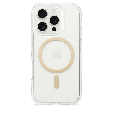 Чехол Tech21 FlexQuartz для Apple iPhone 16 gold