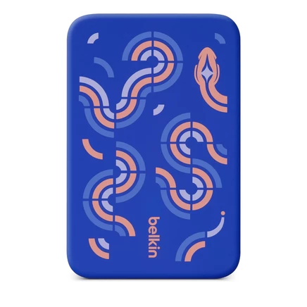 Внешний аккумулятор Belkin BoostCharge Pro Magnetic Power Bank 5k blue