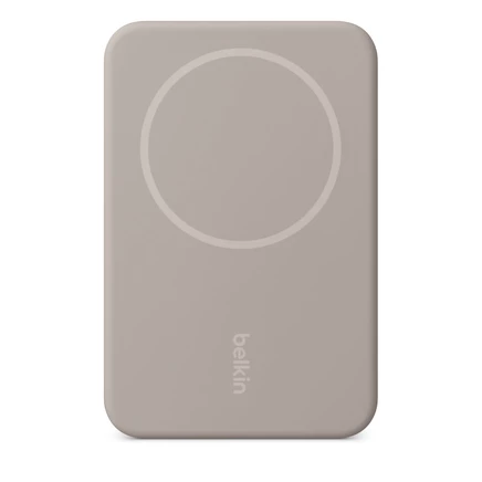 Внешний аккумулятор Belkin BoostCharge Pro Magnetic Power Bank 5k sand