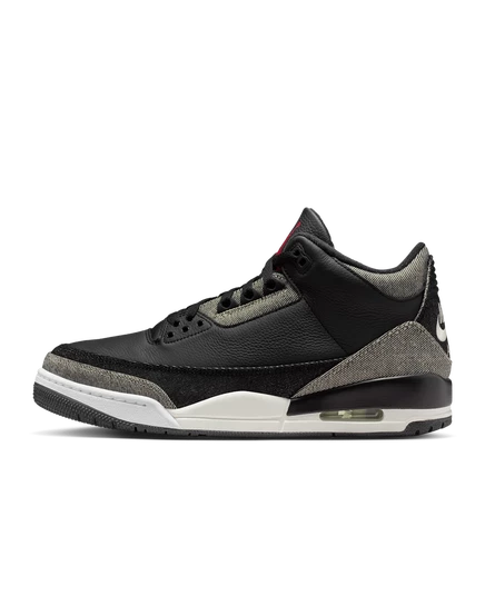 Кроссовки Air Jordan 3 x Levi's Black and White
