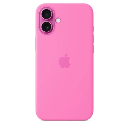 Силиконовый чехол для iPhone 16 с MagSafe peony