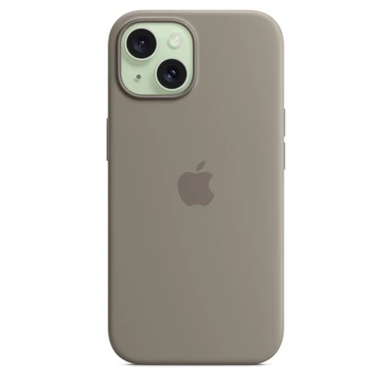 Силиконовый чехол для Apple iPhone 15 Plus с MagSafe