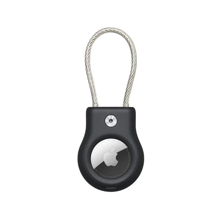 Держатель Belkin с кабелем для Apple AirTag black