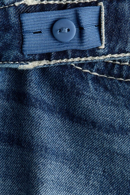 Детские джинсовые шорты H&M, темно-синие