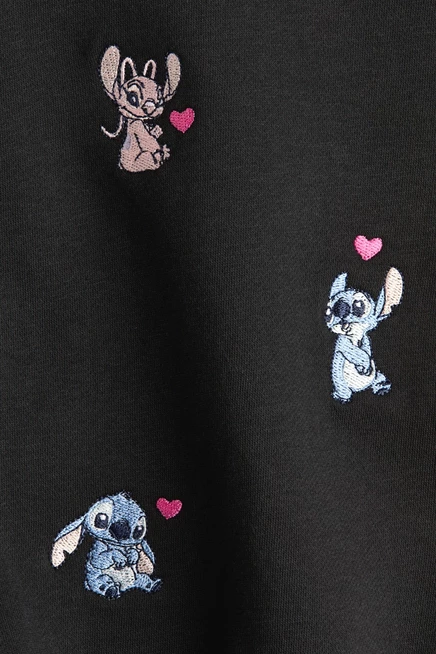 Толстовка с рисунком black/lilo & stitch