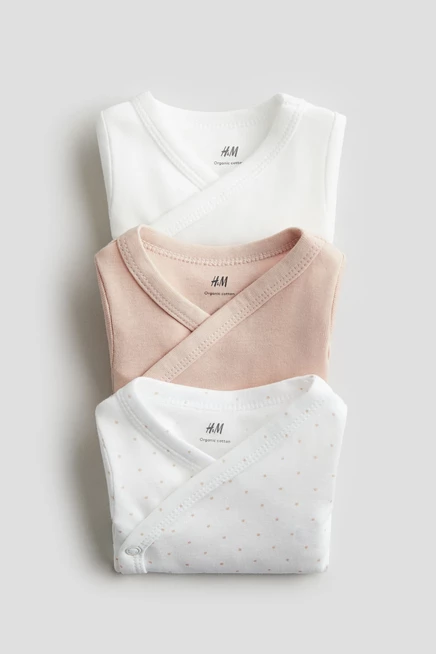 dusty pink/dotted