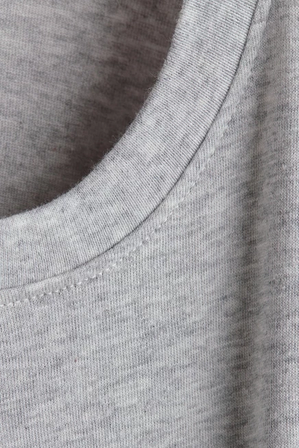 Printed Long-Sleeved T-Shirt light gray melange/baseball