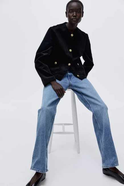 Женский жакет H&M, черный