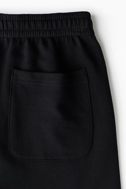 Мужские спортивные шорты H&M классического кроя, черные