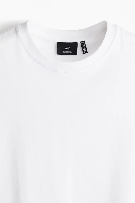 Мужская майка H&M из COOLMAX, белая