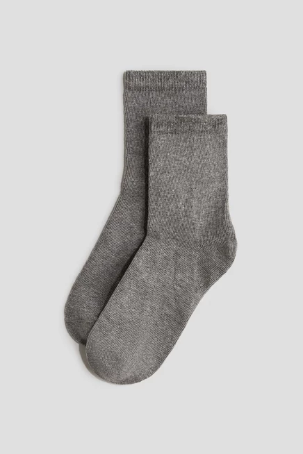 gray melange/black