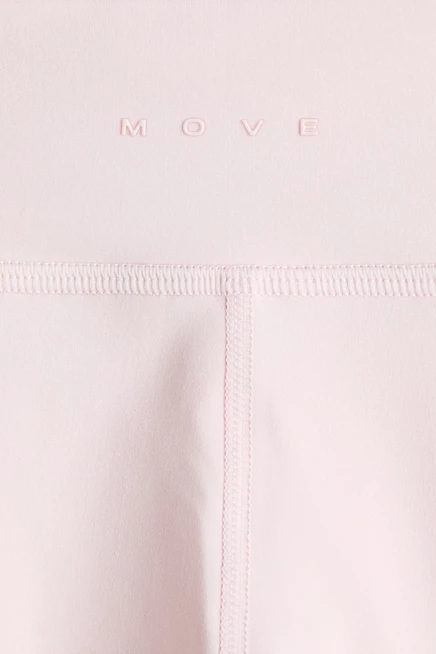 Детские спортивные леггинсы H&M клеш SoftMove, светло-розовые