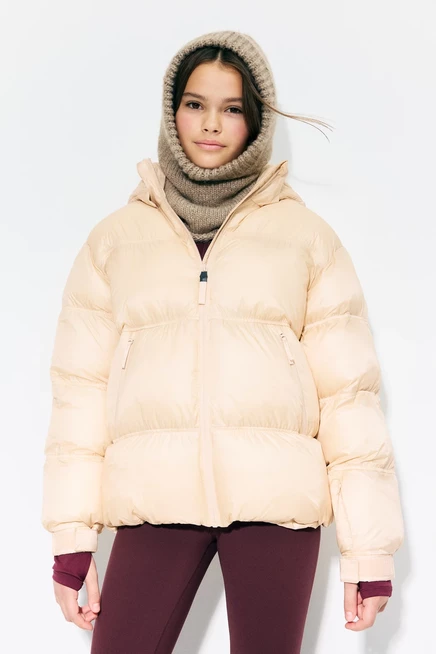 Пуховик для девочек H&M с ThermoMove™, бежевый