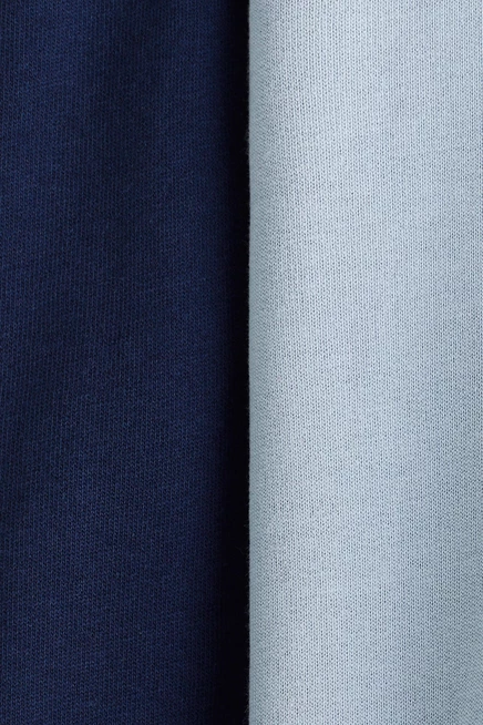 navy blue/light blue