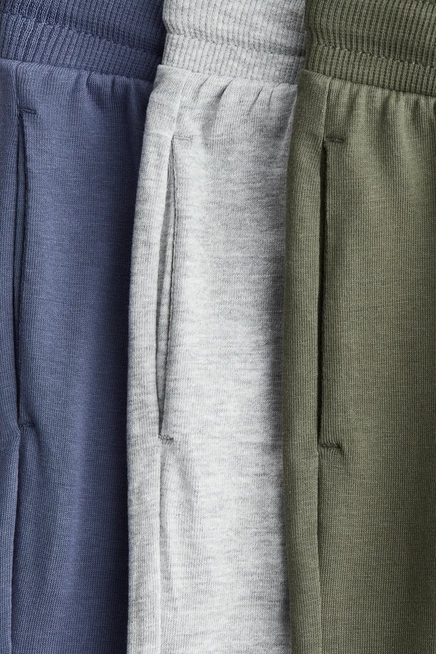 blue/gray melange/khaki green