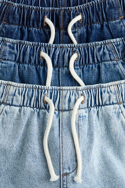 Набор из 3 детских джоггеров H&M, джинсовые