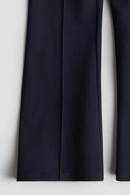 Детские расклешенные леггинсы H&M, темно-синие