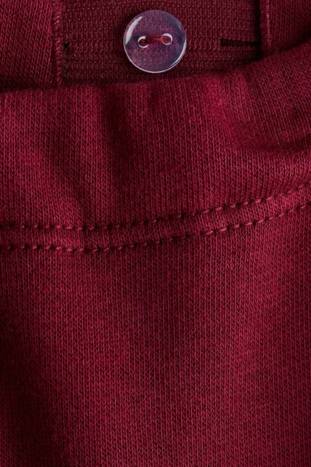 Детские джоггеры H&M с начесом, темно-красные
