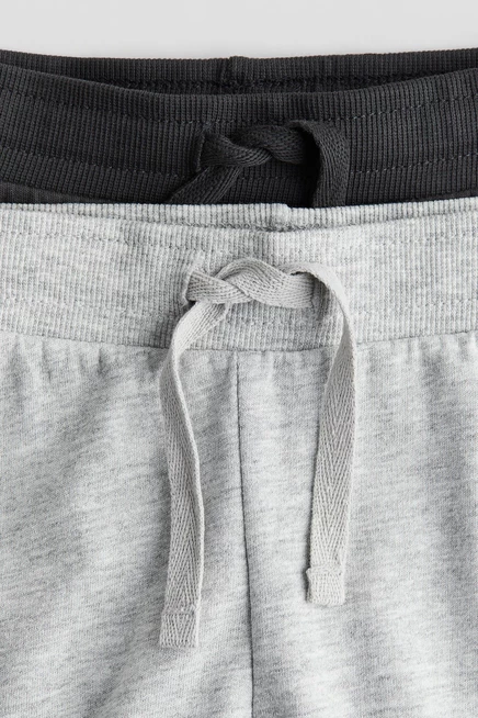 black/light gray melange