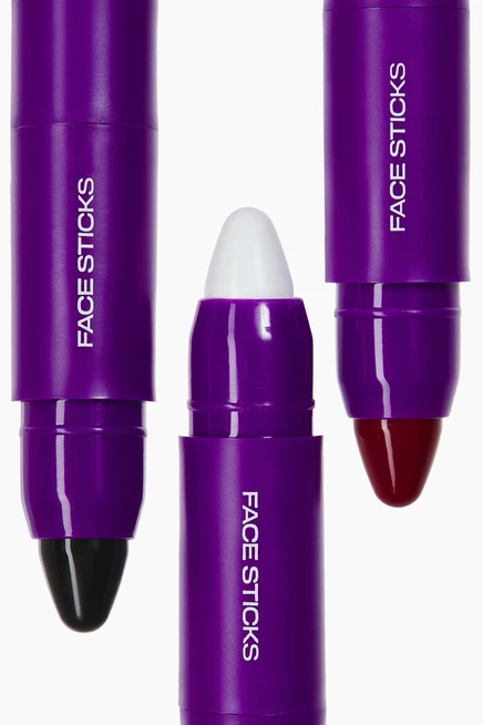 Face Paint Crayons white/red/black
