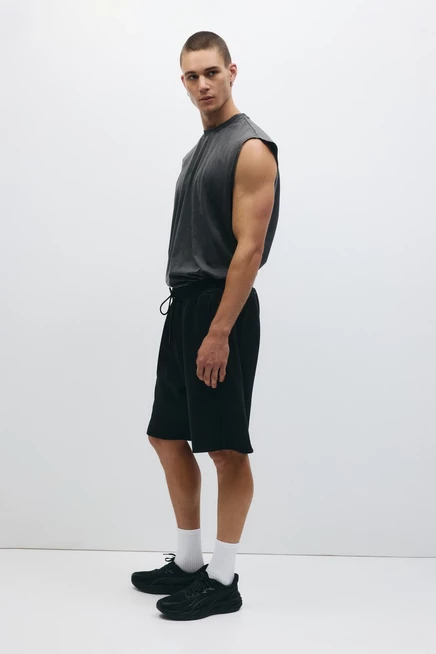 Мужские спортивные шорты H&M DryMove™, черные