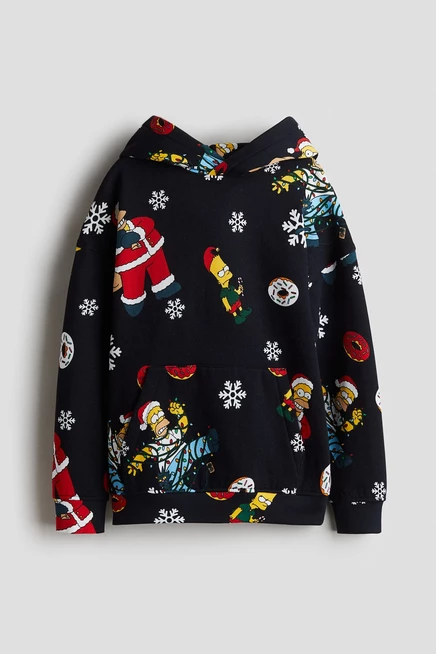 Детское худи H&M «Симпсоны», темно-синее
