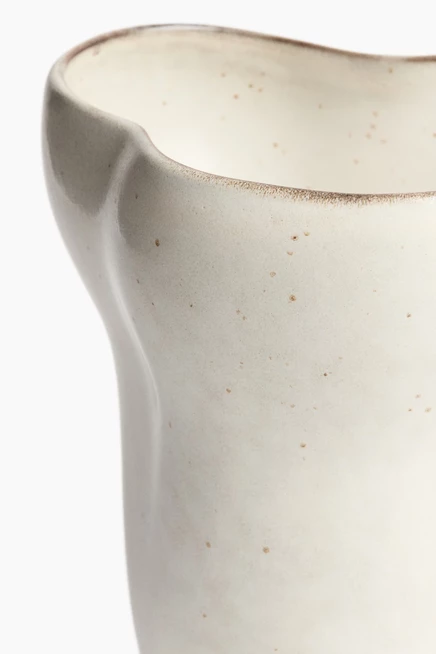 Large Stoneware Vase light beige