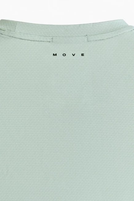 Мужская спортивная футболка H&M DryMove, светло-зеленая