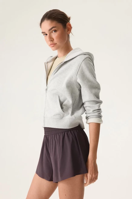 Женские спортивные шорты H&M двухслойные, сливовые