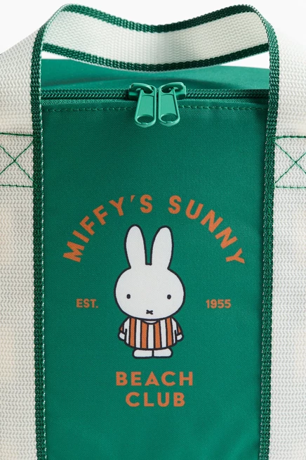 Детская сумка-холодильник H&M с принтом Miffy, зеленая