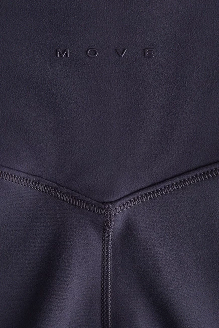Женские легинсы H&M Capri SoftMove, фиолетовые