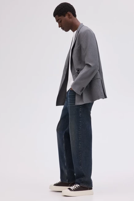 Мужские джинсы H&M Houston Loose, темно-синие