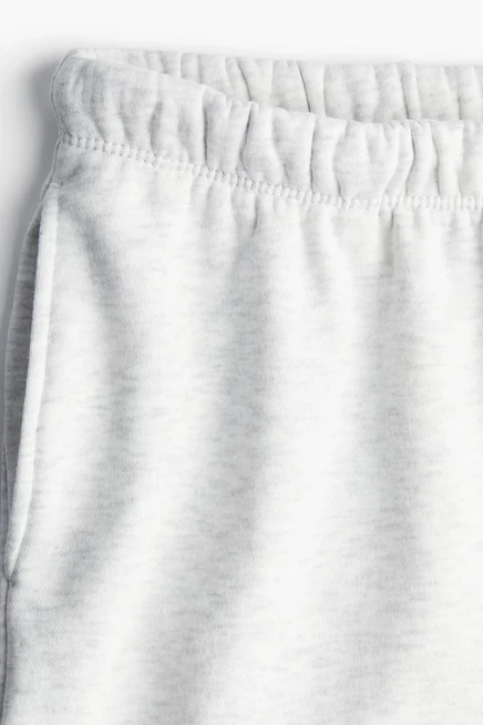 Женские джоггеры H&M широкого кроя, светло-серые
