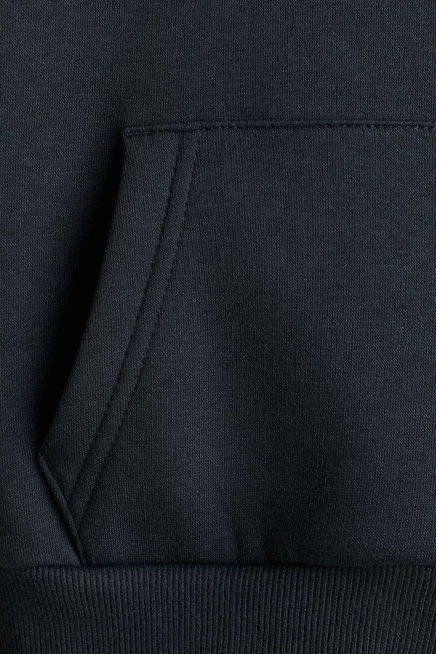 Детская толстовка H&M с мягкой изнанкой, тёмно-серая