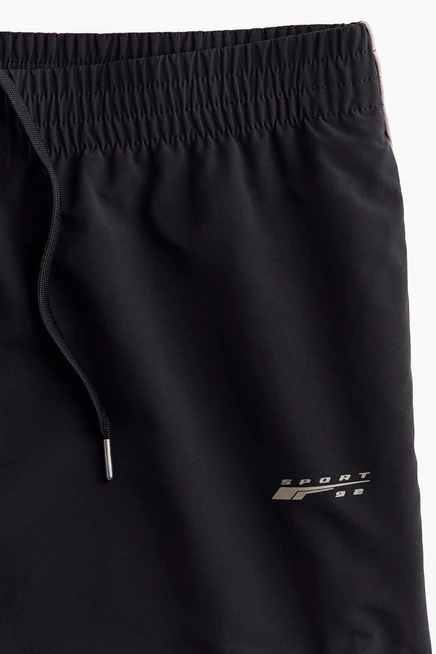 Мужские спортивные брюки H&M нейлоновые, черные