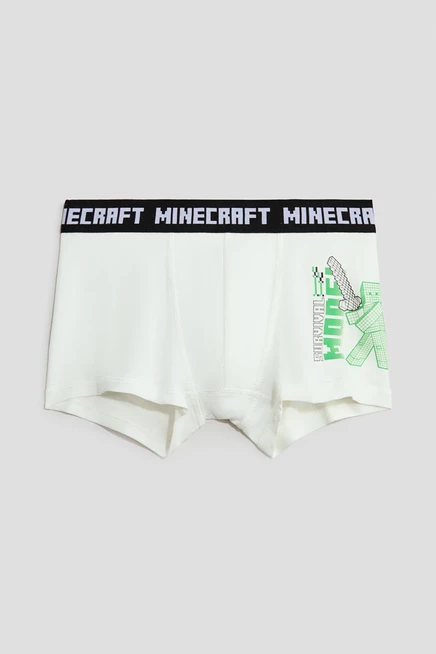 Боксерские трусы в упаковке из 5 штук green/minecraft