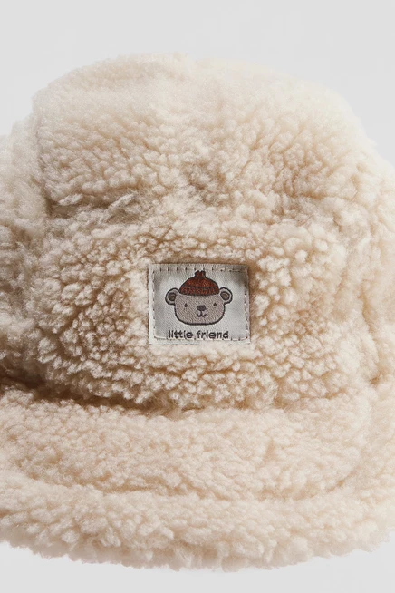 Cap with Earflaps light beige/little friend