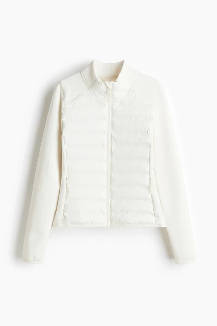Куртка для девочек H&M гибридная с ThermoMove™, белая