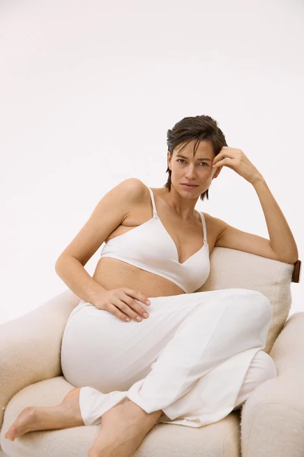 Женский бюстгальтер для кормления H&M MAMA, 2 шт., светло-бежевый/белый