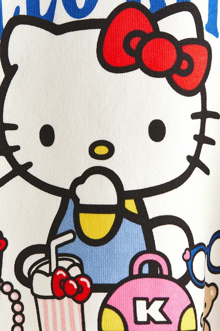 white/hello kitty