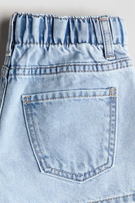 Детские джинсовые шорты H&M, светло-синие