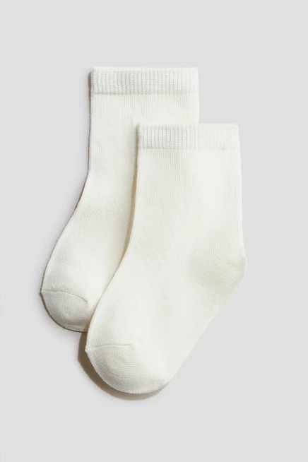 Носки H&M, 10 пар, коричневые/светло-бежевые