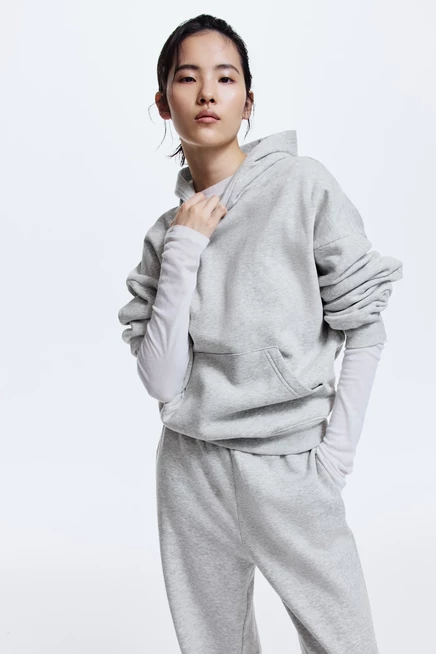 light gray melange